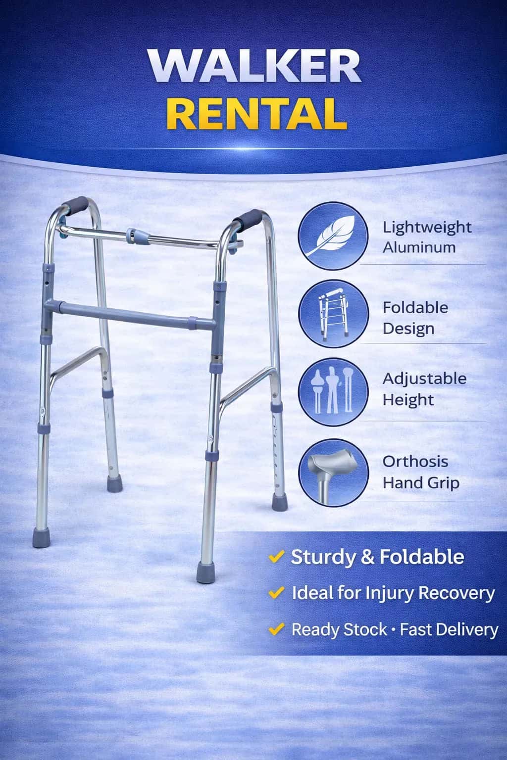 Folding Standard Walker