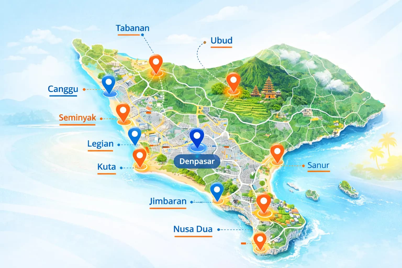 Delivery Coverage Map